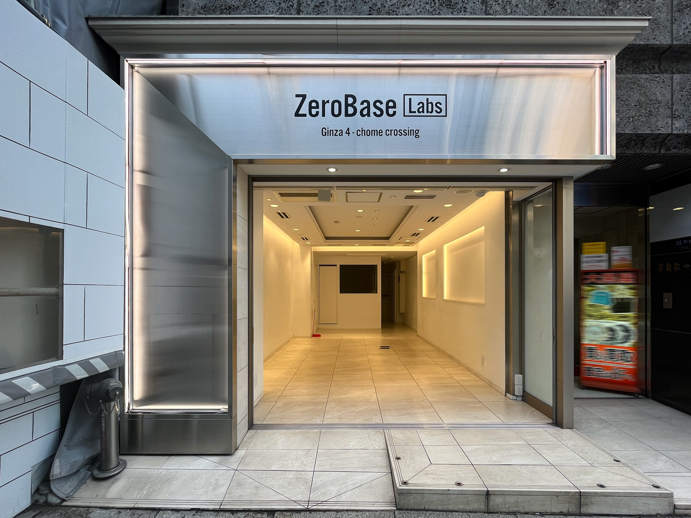 ZeroBase Labs GINZA 4-chome crossing